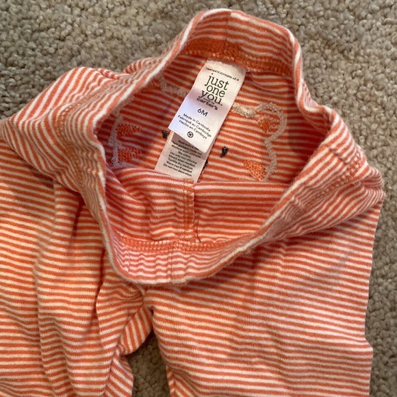 Carters bundle 6mo safari animal woodland animal stripe pant lot bundle - Picture 6 of 7